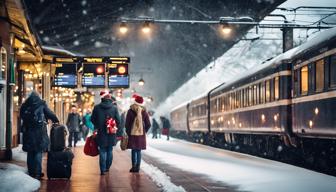 Änderungen im Zugverkehr über Weihnachten bei der Bahn