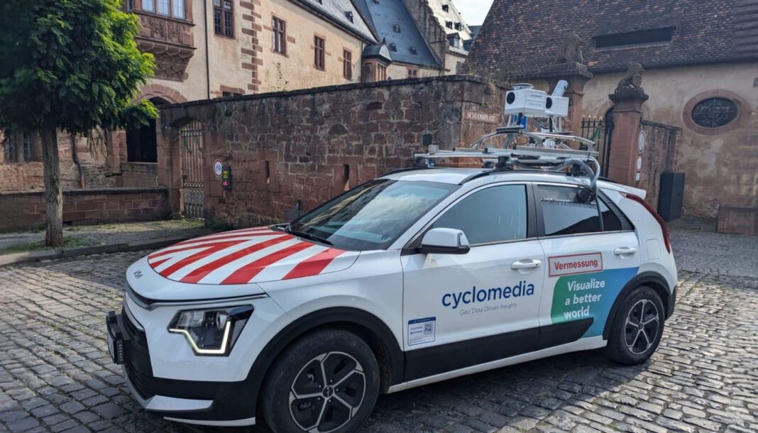 Erfassungsfahrten in Mülheim: Cyclomedia nimmt Straßen und öffentliche Flächen digital auf