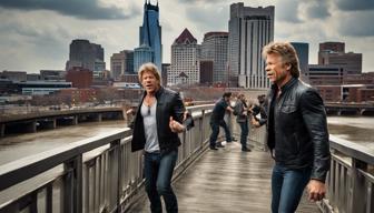 Jon Bon Jovi verhindert den Sprung einer Frau von einer Brücke