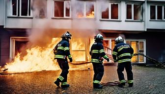 Mieter greift Retter während Wohnungsbrand in Essen-Huttrop an