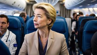 Von der Leyen leistet auf Flug nach Brüssel Erste Hilfe